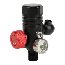 Re-buildable Paintball Air Tank Regulator with 360 Swivel, Premium Quality Regulator Light Weight Durable Design, Double O-rings High Air Flow Rate fo