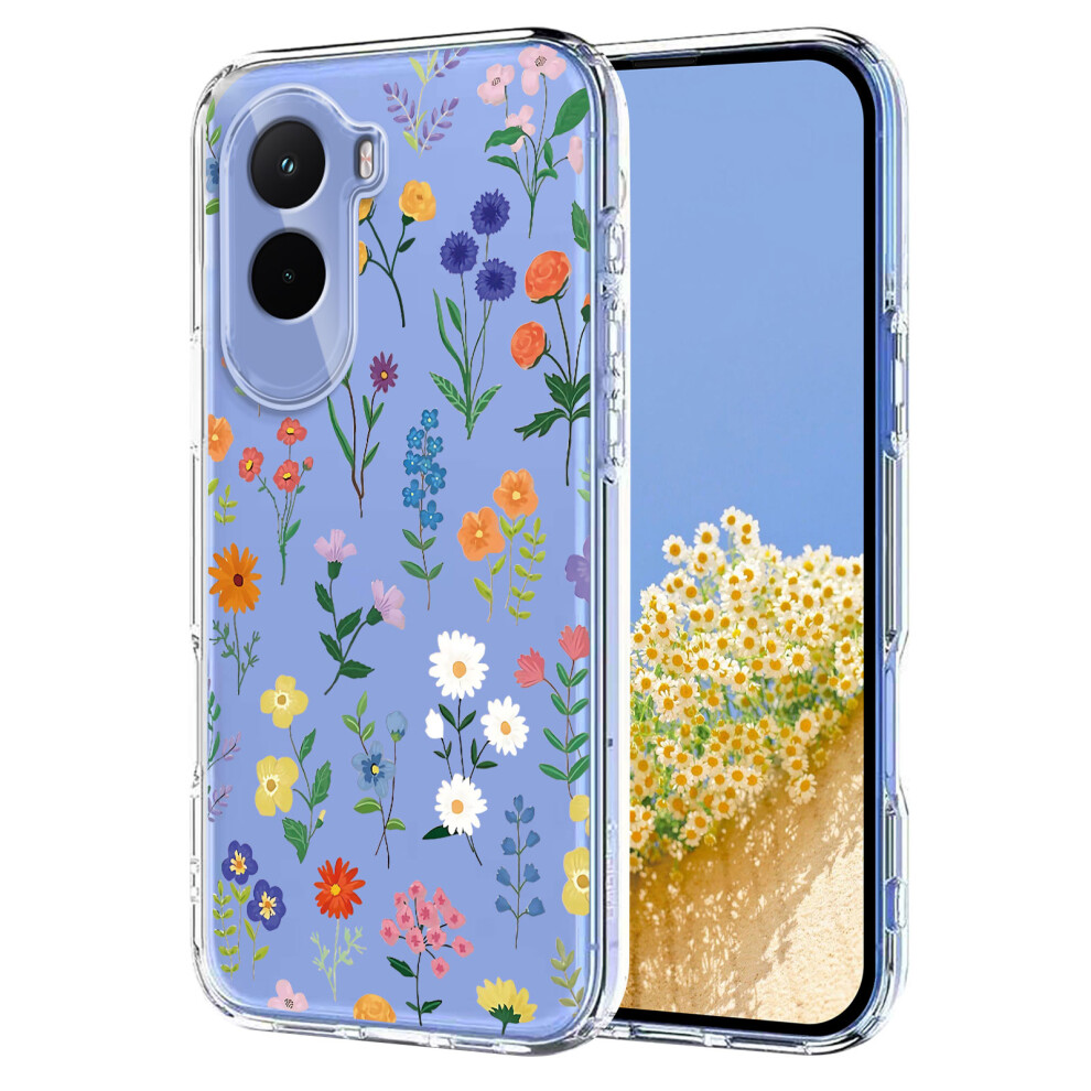 (Daisies) For Xiaomi Poco M7 4G (169Mm) Case Butterfly Floral Pattern Printing Tpu Phone Back Cover 6914288584098