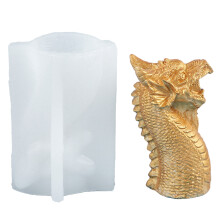 3D Geometric Silicone Candle Mold Soap Resin Gypsum Mould Ice-6