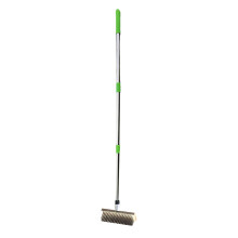 Wire Brush for Moss Removal with Ergonomic Stainless Handle, Rust Resistant Bristles for Patio Deck