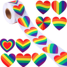 Décorations LGBTQ+, rouleaux d'autocollants « Fierté homosexuelle » pour une utilisation polyvalente : ordinateur portable, sac à dos, tasse,