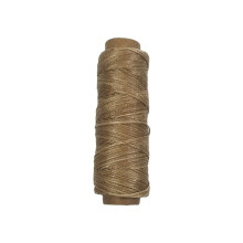 Waxed Thread for Leather Sewing Crafting 50m 150D Flat-Khaki