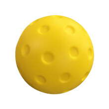 Indoor Practice Balls Lightweight PU Foam Strength Training Balls Bright Yellow for Quiet Indoor or Outdoor Use