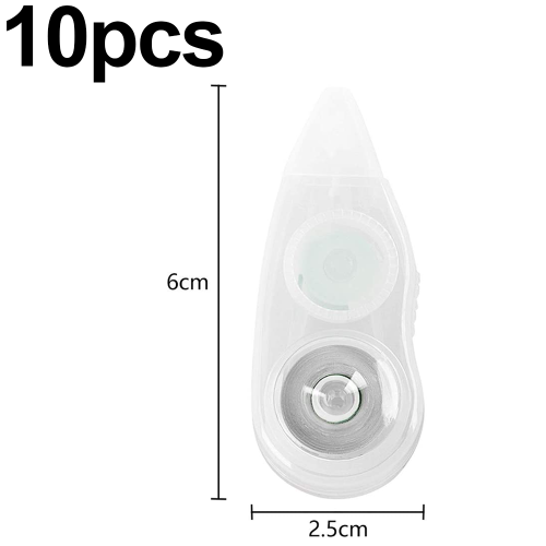 Quick Mistake Correction Tool With Non-Toxic Material, Transparent Applicator For Precise Correction, Concave Side Up Design Portable Design Correctio 1