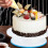 (As show, One size) 6Pcs/Set Kitchen Cake Decorating Turntable Cake Rotating Display Stand with Scraper DIY Tool 2