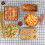 (As show, One size) 5Pcs Nonstick Bakeware Set Baking Tray Ovenware Sheet Kit 2