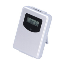 Binnen- en buitenthermometer, realtime weerstation met draadloze sensor voor nauwkeurige temperatuur- en vochtigheidsmetingen, breed
