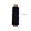 50m 0.8mm Thickness Waxed Thread for Leather-medium brown color 5