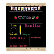 Ecological Friendly Wooden Chalkboard Blackboard Ideal-Style C