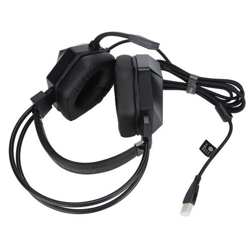 Ακουστικά USB για παιχνίδια με ήχο surround και ακύρωση θορύβου, οδηγό ανάδρασης 2