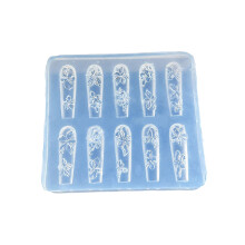 Professional 3D Nail Art Design Mold Feature Emboss Flower