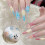 Professional 3D Nail Art Design Mold Feature Emboss Flower 5
