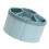 360 Degree Rotating Pen Cup 6 Compartments Pencil-Blue 1