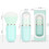 Kapsel Make-Up Pinsel Kapsel Einziehbare Pulver 10
