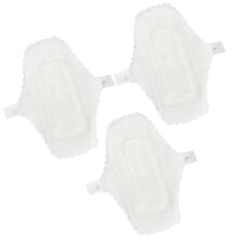 3pcs Reusable Sanitary Pads Washable Cotton Menstrual Pads with Waterproof Protection for Women