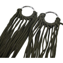 Nylon Mesh Rope Camping Gear, Portable Comfort Swinging Swing Chair for Outdoor Recreation