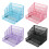 Multifunctional Iron Mesh Desk Pen Organiser 5-Blue 2