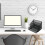 Multifunctional Iron Mesh Desk Pen Organiser 5-Blue 6