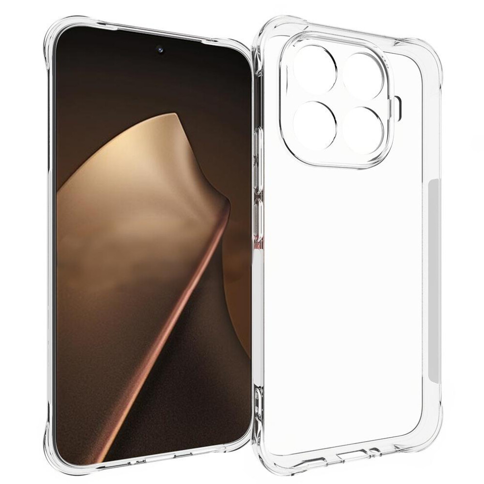 (Transparent) For Xiaomi 15T Pro Clear Tpu Case Wanlonfeng Tm Series 2.0Mm Phone Back Cover 6914283970995