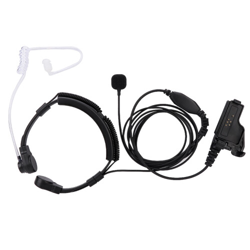 High Strength Precise Connector Headset with Super Strength Cable Module and Remote Microphone, Durable Tactical Headset for Bodyguard and Security Op 1