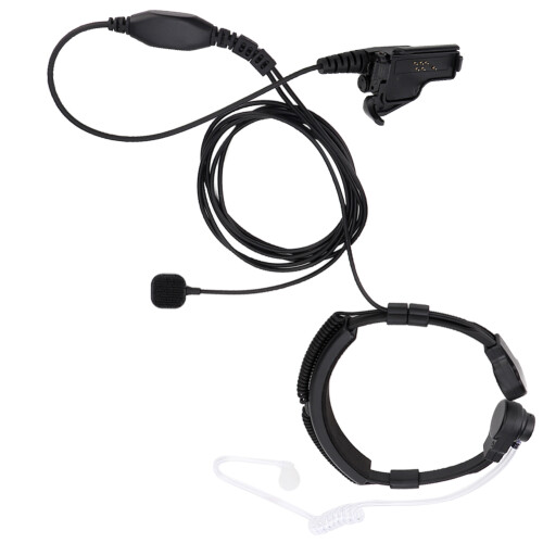 High Strength Precise Connector Headset with Super Strength Cable Module and Remote Microphone, Durable Tactical Headset for Bodyguard and Security Op 2