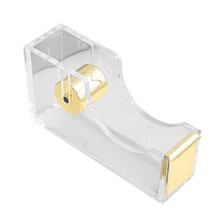 Professional Tape Dispenser With Precise Cutting Edges And-gold