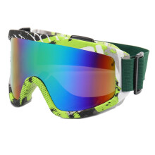 Ski Glasses Anti-Fog Polarized Sunglasses with UV Protection for Men and Women, Dustproof Outdoor Snowboard and Motorcycle Use
