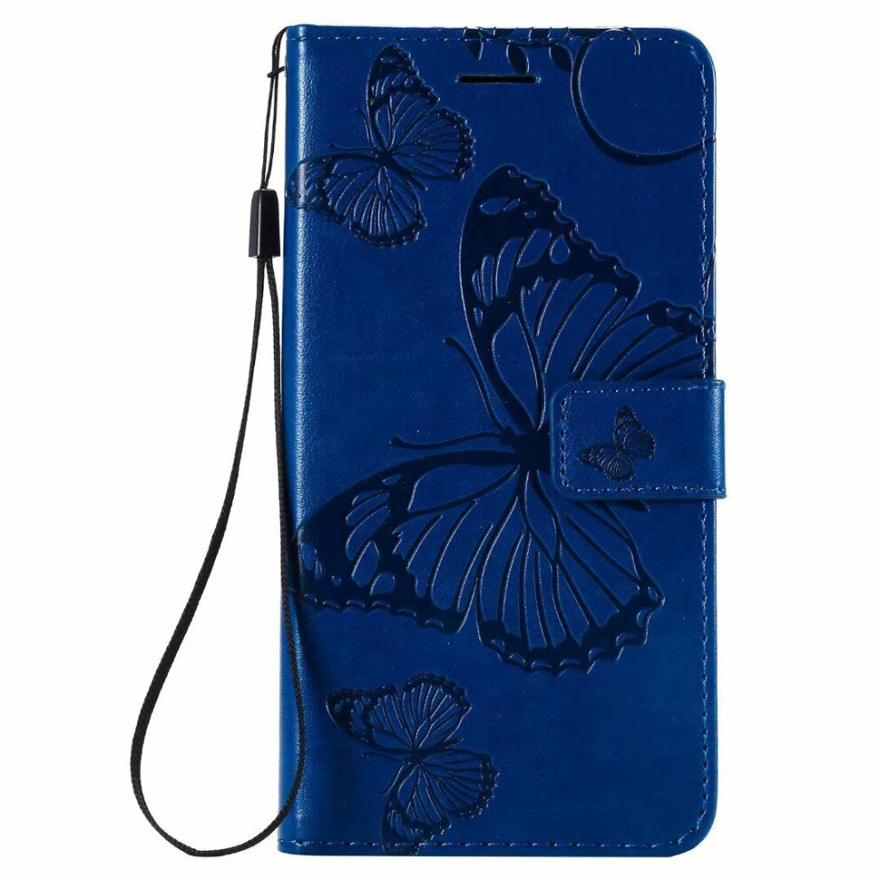 Wallet Case Pu Leather Butterfly Embossed Flip Cover With Card Slots Kickstand For Samsung Galaxy A15 9365049271080