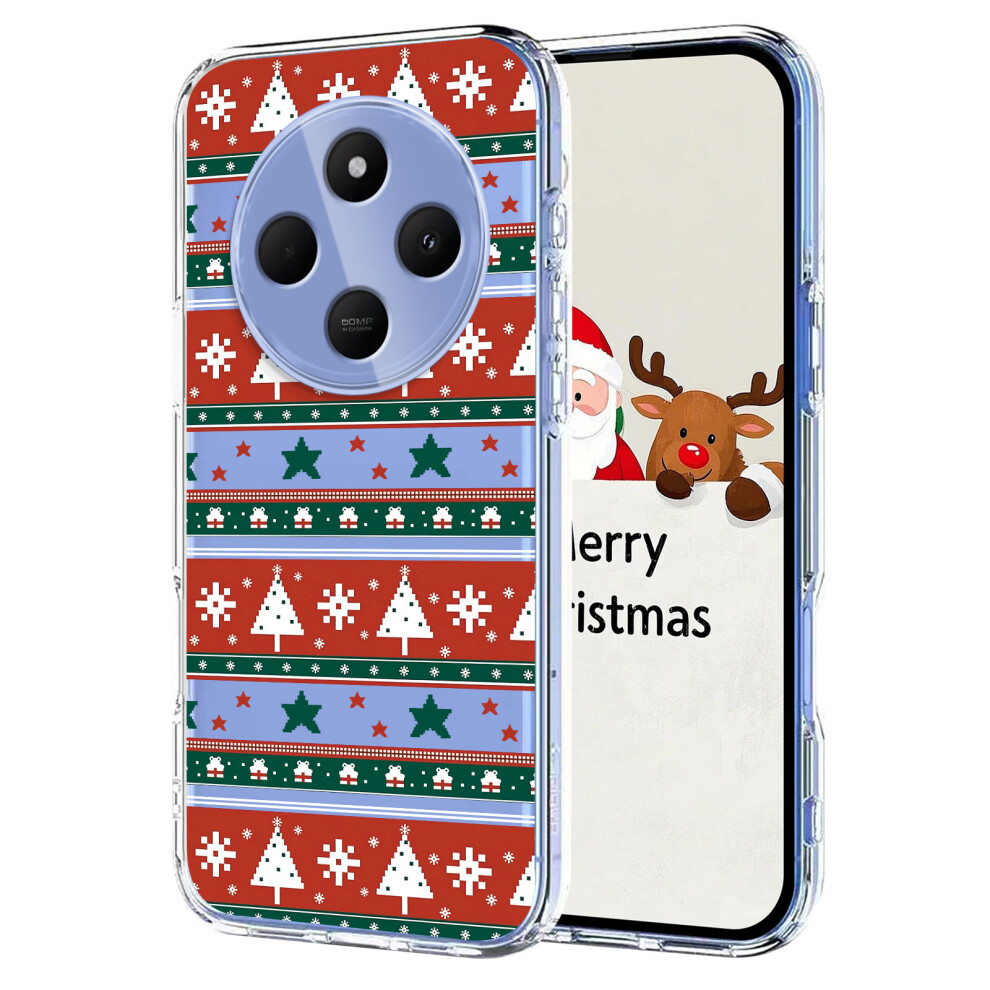 (Christmas Ribbons) For Xiaomi Redmi 14C 4G / Xiaomi Redmi 14C 5G / Xiaomi Redmi 14R 5G / Xiaomi Poco C75 4G / Xiaomi Poco C75 5G / Xiaomi Redmi A4 5 6914285076329