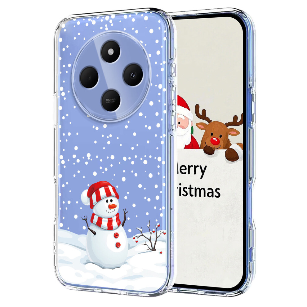 (Christmas Snowman) For Xiaomi Redmi 14C 4G / Xiaomi Redmi 14C 5G / Xiaomi Redmi 14R 5G / Xiaomi Poco C75 4G / Xiaomi Poco C75 5G / Xiaomi Redmi A4 5 6914287095878