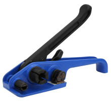 Manual PET Strapping Tensioner and Cutter with Long Handle NonSlip Grip for Packaging, 2 Pack