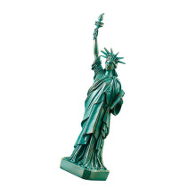 Artistic 12inch Libertys Figurine in Coppers Tint-green gold