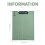 Foldable Document Clipboard Standing up Clipboard-Scenic blue 7