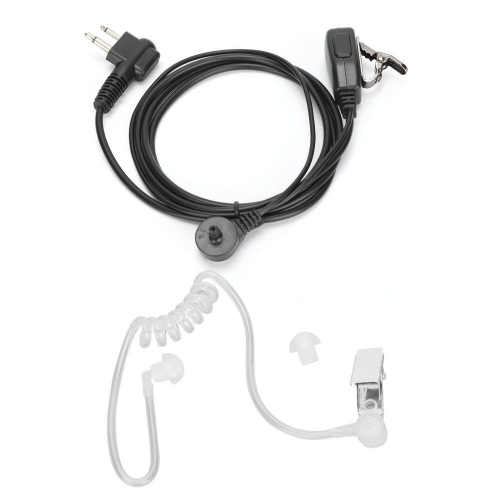 Earpiece Headset With Dual Ptt Design, Crystal Clear Sound For Motorola Radios Cls1110 Cls1410 Dtr700 Rdm2070d Cp200 Cp200d Cp100d Rmu2040 Rmu2080d, O 9416038671715
