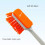 Algae Scraper For Saltwater And Freshwater Aquariums, Scrubber Brush With Long Handle, Efficient Algae Removal 2