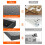2Pieces Modular Metal Pegboard Wall Panel Garage Workshop 3