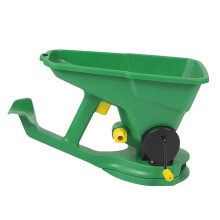 Handheld Fertilizer Spreader with Ergonomic Grip for Garden and Lawn Seeding, 39x25x17cm