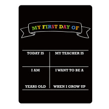 Childrens Educational Chalkboard Double Purpose Note-Style F