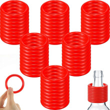(As show, One size) 72 Pieces Ring Toss Rings for Ring Toss Carnival Toss Rings for Carnival Party