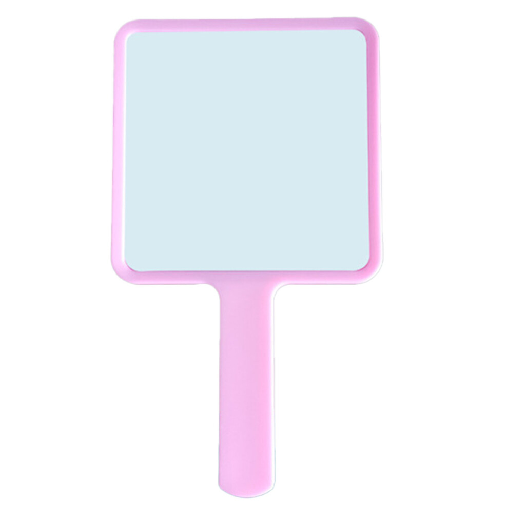 Square Cosmetic Mirror, Ergonomics Handle And Environmental ABS Plastic, Your Essential Beauty Companion For Any Occasion