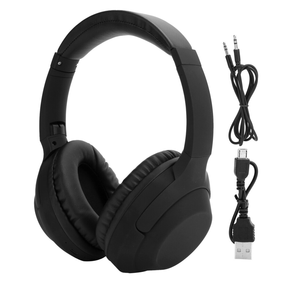 Bluetooth Noise Cancelling Headphones Over Ear Foldable Headphones 70 Hours Playtime Quick Charging Hi Fi Stereo Sound Transparency Mode For Work 9420858063117