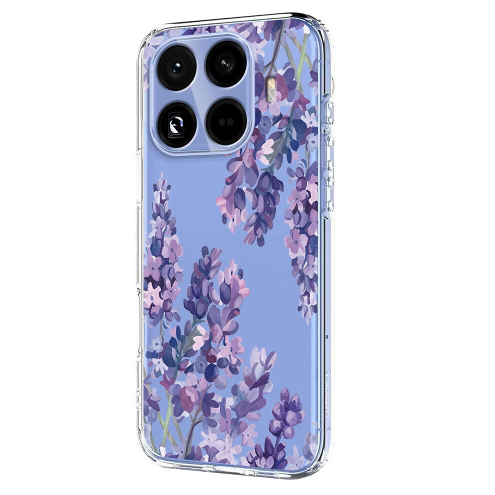 (Wisteria) For Xiaomi 15T Pro Case Butterfly Floral Pattern Printing Tpu Phone Back Cover Wisteria 6914287225978