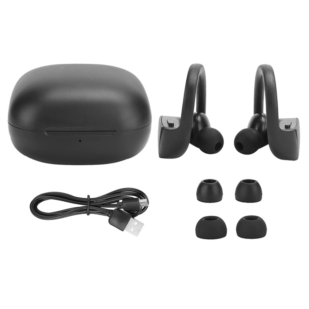 Bluetooth Tws Stereo Earbuds Sweatproof Voice Assistant Integrated Noise Cancellation Microphone Lightweight Design Open Ear Headphones For Sports 9420858070696
