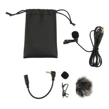 Externe dasspeldmicrofoon voor Osmo Pocket DJI microfoonzender, hoge gevoeligheid, signaaloverdracht, brede compatibiliteit, omnidirectioneel