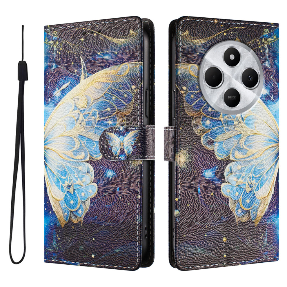(Big Butterfly) For Xiaomi Redmi 14R 5G / Xiaomi Redmi A4 5G / Xiaomi Redmi A3 Pro 4G / Xiaomi Poco M7 5G / Xiaomi Redmi 14C 4G / Xiaomi Redmi 14 6914288514545