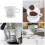 Coffee Dripper Ceramic Coffee Filter Cup Portable Pouring Over 2
