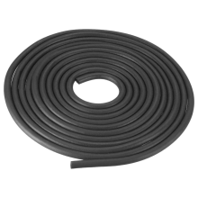 Gomma espansa EPDM robusta, ammortizzante e resistente all'umidità, diametro 5 mm, ideale per guarnizioni di porte, finestre e portelli di case e