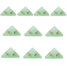 10 NonSlip Edgeds Clips for Secure Paper Holding-Green