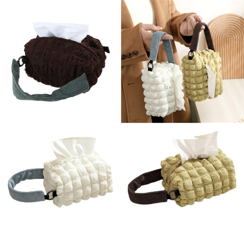 Paper Drawing Bag Tissue Box Tissue Case Tissue Cover-Puffs 2