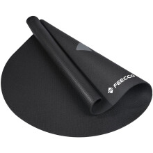 FEECCO Jump Rope Mat, High-Density PVC Skipping Rope Mat, Ultra-Thick for Super Comfort
